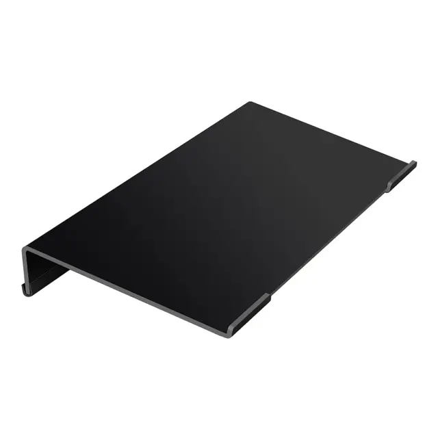 Suporte de Teclado Acrílico com Ajuste de Inclinação para Mesa de Trabalho