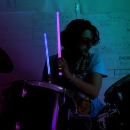 Miwayer-Baquetas emissores de luz LED, baqueta gradiente personalizada, USB recarregável, adequado para todas as baterias, 15 cores - Image 5
