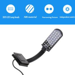 Aquário LED braçadeira luz alto brilho branco azul iluminação para peixes para T - Image 4