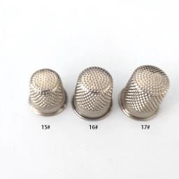 Dedais de dedo de metal de alta qualidade alfaiate costura aperto escudo protetor máquina de costura handworking pino agulha ferramentas à venda - Image 2