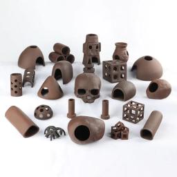 Decoração de aquário para casa de cerâmica, depósito de peixes, divisões, abrigo, cerâmica, escorpião, casa, simulação de pedra, ornamento - Image 2