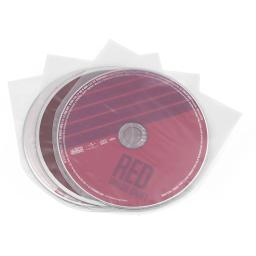 Plástico CD mangas internas para CD, claro, anti-estático, SHM-CD, 3 Mil, 5 Polegada, 50 - Image 2