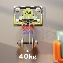 Aro de basquete infantil, aros internos, suporte suspenso, brinquedos para casa, acessórios de basquete - Image 3