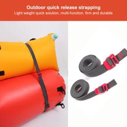 Escalada Buckle Tie-Down Belt, correias de carga, Corda de fita de nylon mochila de viagem, gancho de liberação rápida - Image 3