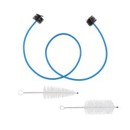 Trompete Manutenção Kit Cuidados Bocal Válvula Escova Flexível Cobra Escova Instrumento Escovas, Cornet Kit de Limpeza, 1 Conjunto - Image 5