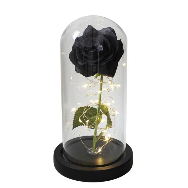Flores Artificiais em Galáxia Rosa para Decoração de Casamentos e Presentes Criativos para Namorados e Mães no Natal