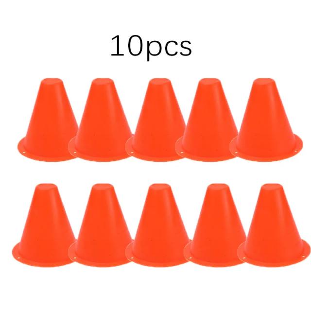 Cones de Plástico para Skate e Patinação, Marcação de Copa e Treino de Futebol - Acessórios de 8cm