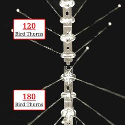 Varanda Anti-Bird Repeller, Pigeon Spikes, Deterrent Anti Bird Repelente, Aço inoxidável Thorn Nail Kit, 12pcs - Image 5