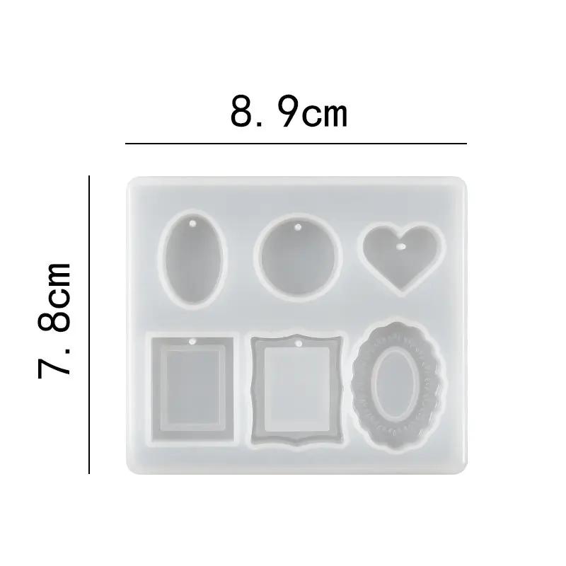 Resina de Silicone Moldes para Fazer Jóias, Brinco, Pingente, Molde De Fundição, DIY, UV, Epóxi, Encantos, Artesanato Artesanal, 30 Estilos - Image 1