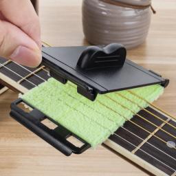 Universal Cordas Ferramenta de Limpeza para Guitarra Elétrica, Baixo, Ukulele, Guzheng, Escova De Limpeza, Instrumentos De Cordas, Protector Cleaner - Image 1