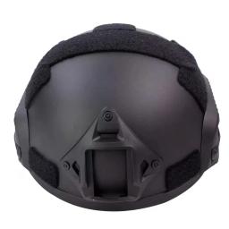 BOOIU-capacete protetor do combate com trilho lateral, NVG monte DE para atividades exteriores da caça do Paintball tático de Airsoft, MICH 2002 - Image 6