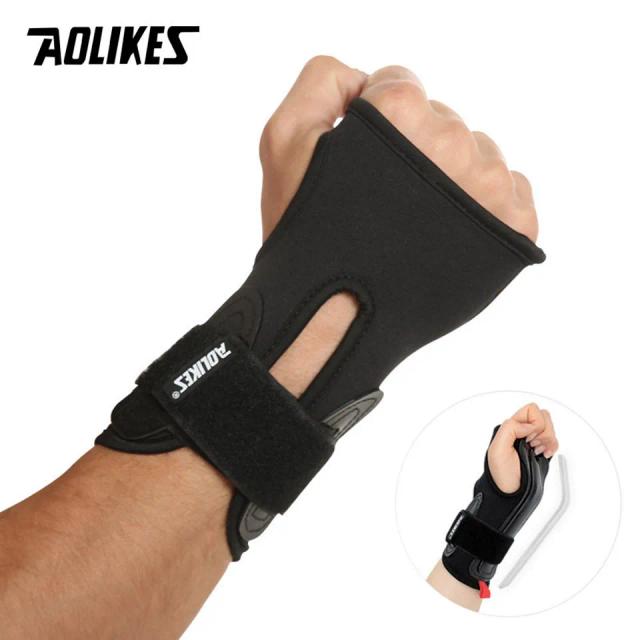 AOLIKES Suporte de Pulso para Esqui e Snowboard Proteção de Mão 1 Par