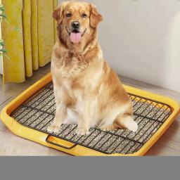 Bacia de areia grande para pet, cocô de cachorro, toalete de cachorro, limpador de pata, colher malote, bandeja potty, cesta Pet Supplies, LJ50DT - Image 2