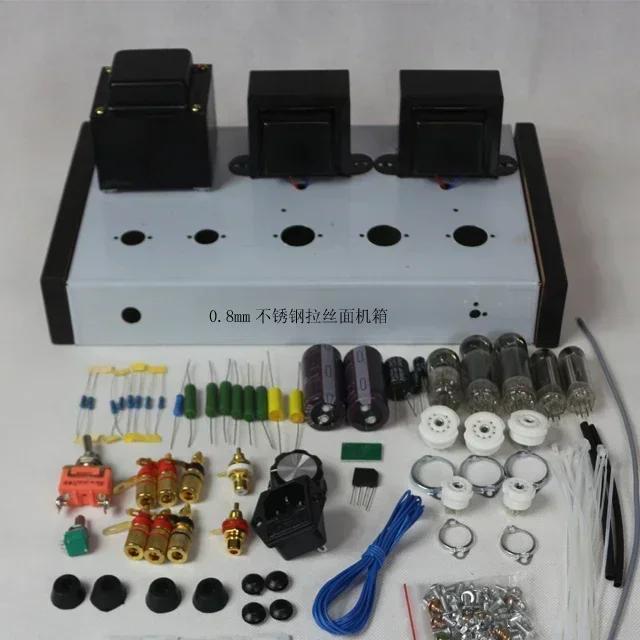Amplificador de Tubo de Áudio ICAIRN para Home Audio - Kit DIY Montado, Potência 5W + 5W, AC110V/220V, Componentes 6Z4 + 6N2, Modelo 2020