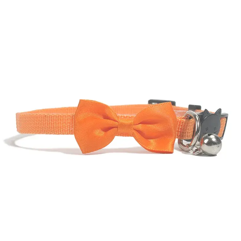 Pet Coleiras Novo Pet Bow Bell Coleiras Cute Cat Coleiras Pet Suprimentos Multicolor Ajustável Pet Dressing Tool Pet Acessórios - Image 1