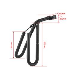 Suporte de bicicleta para prancha de surf, suporte de wakeboard, suporte lateral de bicicleta para vários tipos de bicicletas - Image 3