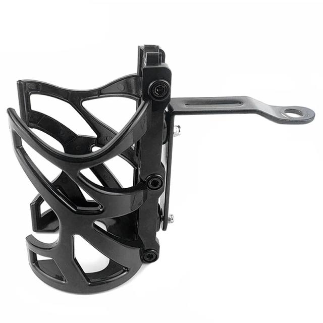 Guidão Ajustável Universal para Motocicletas com Porta-Garrafas de Água e Suporte para Copos - Acessórios para Aventura ao Ar Livre