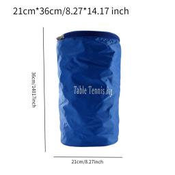 Saco De Armazenamento De Tênis De Mesa, bolsa De Zíper De Grande Capacidade, cesta De Bola - Image 6
