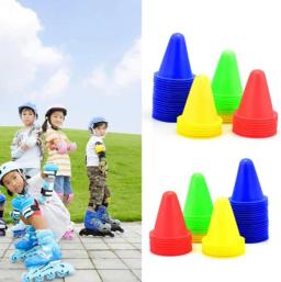Cone plástico para esportes que treinam, 10 PCes, cone-como o cone, para a prática do futebol, patinando, patinando, treinando o equipamento - Image 4
