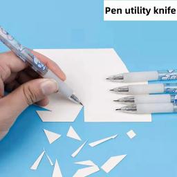 Art Utility Knife Pen Cut Stickers Scrapbooking Ferramenta De Corte Express Box Knife School Supplies DIY Craft Supplies - Image 6