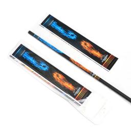 14 pçs tiro com arco eixo de flecha envolve adesivos de pele envolve fletching tiro com arco carbono/alumínio/fibra de vidro acessório de seta - Image 5
