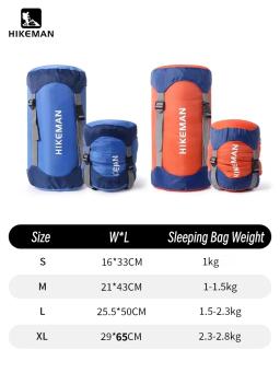 Saco de dormir saco de armazenamento de compressão acampamento ao ar livre multi-purpose saco de armazenamento à prova dwaterproof água portátil ultra-leve saco de armazenamento - Image 1
