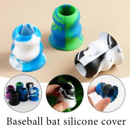Bastão de beisebol e softball, manga protetora de silicone antiderrapante, base de suor ao ar livre, acessórios respiráveis, absorvente esportivo, S2S1 - Image 1