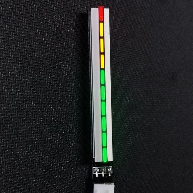 Indicador de Nível de Música com Luz LED: DIY para Amplificador de Áudio com Espectro de Ritmo e Efeitos de Luz Dinâmicos