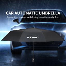 Guarda-sol dobrável totalmente automático, pára-sol do carro com logotipo, acessórios automáticos para Chery, Exeed TXL TX VX LX 2021 2022 2023 - Image 1