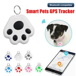 Cão pata localizador de rastreamento bluetooth, prevenção de perda inteligente, telefone móvel de baixa potência, alarme bidirecional, pet tracker, 5.0 - Image 1