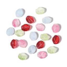20 pçs forma mista contas de vidro cristal oceano série estrela do mar concha peixe charme pingente para fazer jóias diy colar acessórios - Image 5