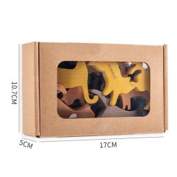 Montessori empilhamento blocos de madeira brinquedos gato balanceamento jogos educativos quebra-cabeça de madeira brinquedos para crianças casa decorações desktop - Image 6