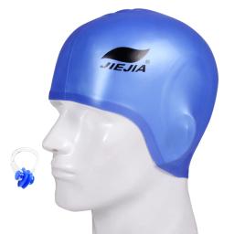 Orelha de touca de natação universal de silicone completo, protetores de orelha, s - Image 1