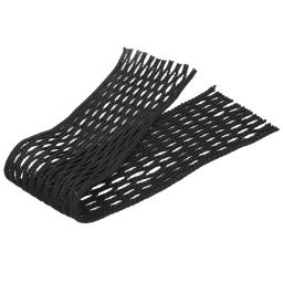 Lacrosse Mesh Piece Woven String, Wear Proof Nylon, Preto - Image 6