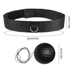 Reflex Boxe Bola Com Headband, Reagir Bola De Treino, Equipamento De Treino, Iniciantes Fitness - Image 6