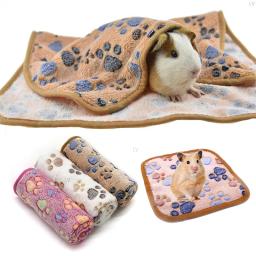 Tapete de sono macio para hamster pet, Cama de pelúcia para cachorro e gatinho, Cobaia, Animal pequeno, Pee Pad para coelho - Image 2