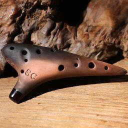 Profissional Acessórios Do Instrumento Musical, Tone AC Legend Ocarina, Alto Tone Cerâmica, 12 Buracos - Image 4