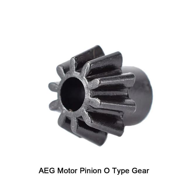 Motor Pinhão Tipo O e Tipo D para Engrenagem em Paintball e Airsoft: Acessórios para M4, M16, AK, MP5, G3 e G36 em Caça e Tiro ao Alvo