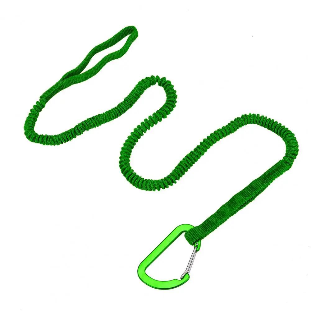 Elastic Kayak Paddle Leash, Bungee Strap, Corda Lanyard, Leve, Rod Leash para passeios de barco, pesca, rafting, canoagem - Image 1
