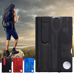 Emergency Survival Multitool, Único, Portátil, Cartão de Crédito Eficaz, Camping Tools, 8Pcs - Image 3