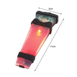 Luz impermeável portátil do capacete do ciclismo, lâmpada estroboscópica, sinal da sobrevivência do silicone, luz do ciclismo da noite - Image 6