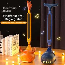 Otamatone japonês instrumento musical eletrônico para crianças, tomatone sintetizador, girino elétrico, kawaii kid, piano kalimba, 1pc - Image 2