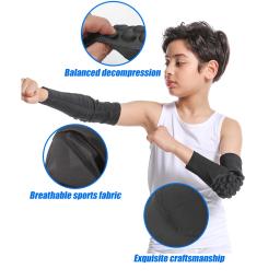 Esportes crianças cotovelo apoio-compressão braço protetor cotovelo guardas para futebol basquete beisebol boliche tênis hóquei - Image 5