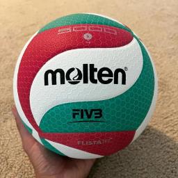 Bola de voleibol com bomba opcional e agulha e saco, model6000, esportes ao ar livre, treinamento, presente de Natal, tamanho 5 - Image 6