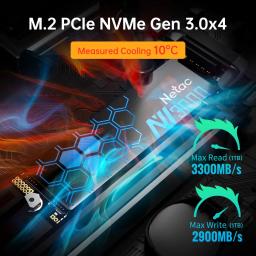 Netac SSD NVME M2 1TB 2TB SSD 250GB 500GB M2 Unidade de disco rígido de estado sólido PCIe 3.0X4 com dissipador de calor para laptop desktop - Image 5