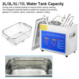 Limpador ultrassônico portátil, Eletrodomésticos, Máquina de limpeza, Tanque de ultrassom, Lavadora, 1.3L, 2L, 3L, 6L, 10L, 15L, 22L, 30L - Image 6