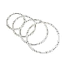4 peças anéis amortecimento do silenciador tambor, substituição anéis controle antiderrapante - Image 4