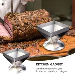Molde moldes de carne bolo arroz sushi metal molde pirâmide aço inoxidável anéis anel onigiri cozinha ferramenta shaper moldar forma - Image 3