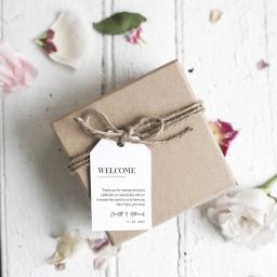 Obrigado Tags para os convidados do casamento, Welcome Gift Tags, Favor Candy Boxes, Cupcake Paper Tags, Party Shower Decor, personalizado, 100pcs - Image 3