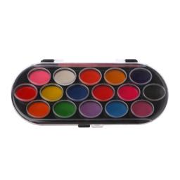 367A 16 Pçs Paleta de Aquarela Conjunto de Pincéis Bandeja de Pintura Artesanato Desenho Arte Mini Presente Infantil - Image 1